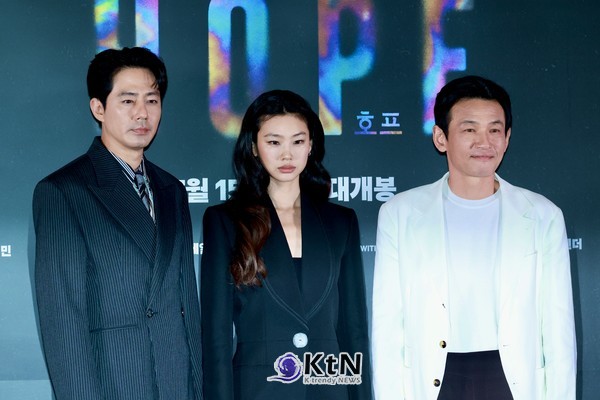 타협 없는 연기 액션 폭발! 황정민·조인성·정호연의 상상 초월 SF  나홍진의 '호프' [종합] 사진=2026. 07.06  K trendy NEWS DB ⓒ케이 트렌디뉴스 무단전재 및 수집, 재배포금지