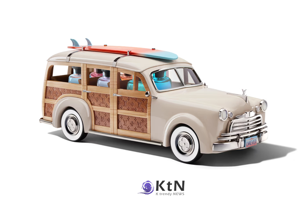 Louis Vuitton and Alex Israel Condense Seven Years of California Into a Limited-Edition Woody Wagon Cologne Set. 사진=Louis Vuitton, K trendy NEWS DB ⓒ케이 트렌디뉴스 무단전재 및 수집, 재배포금지
