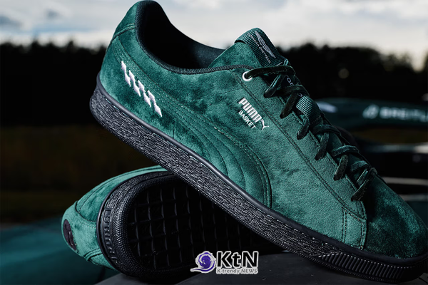 PUMA and Aston Martin Aramco F1® Team Debut Velvet "Homecoming" Collection. 사진=PUMA , K trendy NEWS DB ⓒ케이 트렌디뉴스 무단전재 및 수집, 재배포금지