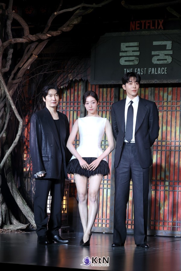 "오싹한 공포, 시원한 액션" 다 있다…조승우X노윤서X남주혁의 화려한 궁중 오컬트 '동궁' [제작발표회] 사진=2026. 07.08  K trendy NEWS DB ⓒ케이 트렌디뉴스 무단전재 및 수집, 재배포금지