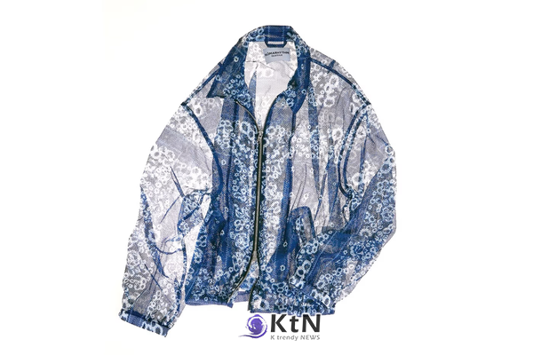 NÒMARHYTHM TEXTILE and JOURNAL STANDARD Launch Exclusive Mesh Jacket in Signature Print. 사진=NÒMARHYTHM TEXTILE, K trendy NEWS DB ⓒ케이 트렌디뉴스 무단전재 및 수집, 재배포금지