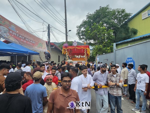 힌두교의 대표적인 축제 하레 크리슈나 라트 야트라(Hare Krishna Ratha Yatra)가 19일 포천 송우리 ISKCON 사원에서 2000여 전국의 힌두인들이 집결한 가운데 성대하게 개최되었다. (사진=조영식 기자)