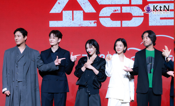 "죽은 줄 알았는데…" 살아 돌아온 삼촌 이동욱이 숨긴 진짜 비밀 ['킬러들의 쇼핑몰 시즌2’ 제작발표회  ]  사진=2026. 07.20  K trendy NEWS DB ⓒ케이 트렌디뉴스 무단전재 및 수집, 재배포금지