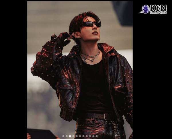 방탄소년단(BTS 정국 지민 제이홉 뷔 RM 진 슈가 ) 의 월드투어 '아리랑(ARIRANG)' 부산 공연 전후 4주 동안 지역 소상공인 매출이 전년 동기보다 3.6% 증가하고 외국인 매출은 71.7% 급증하면서, 대형 K팝 공연이 골목상권과 관광 소비로 이어지는 경제 효과가 수치로 확인됐다.  사진=2026. 07.23   빅히트뮤직  K trendy NEWS DB ⓒ케이 트렌디뉴스 무단전재 및 수집, 재배포금지