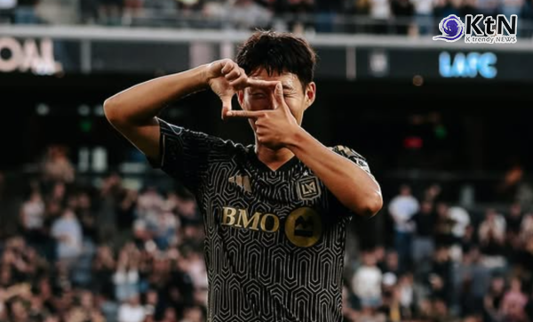 2026 북중미 월드컵 일정을 마치고 미국 프로축구 메이저리그사커(MLS) 소속팀 LAFC로 복귀한 손흥민이 2경기 연속골을 터뜨리며 리그 공식 주간 베스트 11에 당당히 이름을 올렸다.  사진=2026. 07.25   LAFC K trendy NEWS DB ⓒ케이 트렌디뉴스 무단전재 및 수집, 재배포금지