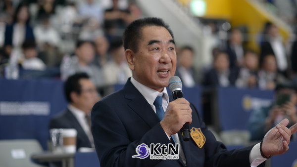 최재춘 김운용스포츠위원회 위원장. 제7회 김운용컵 국제오픈태권도대회 (7th KIM UN YONG CUP (G1) INTERNATIONAL OPEN TAEKWONDO CHAMPIONSHIPS) 사진=K trendy NEWS DB ⓒ케이 트렌디뉴스 무단전재 및 수집, 재배포금지
