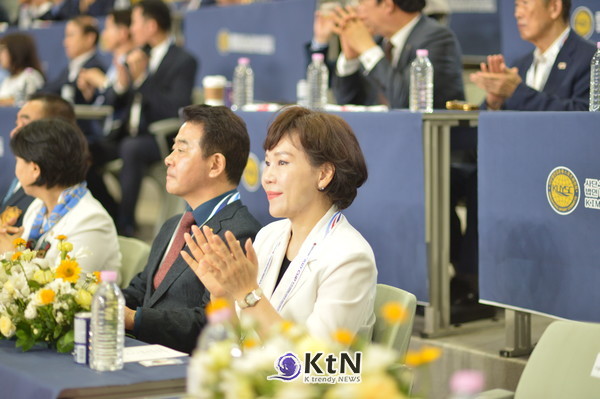 전현희 국회의원. 제7회 김운용컵 국제오픈태권도대회 (7th KIM UN YONG CUP (G1) INTERNATIONAL OPEN TAEKWONDO CHAMPIONSHIPS) 사진=K trendy NEWS DB ⓒ케이 트렌디뉴스 무단전재 및 수집, 재배포금지