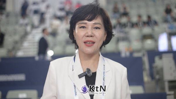전현희 국회의원. 제7회 김운용컵 국제오픈태권도대회 (7th KIM UN YONG CUP (G1) INTERNATIONAL OPEN TAEKWONDO CHAMPIONSHIPS) 사진=K trendy NEWS DB ⓒ케이 트렌디뉴스 무단전재 및 수집, 재배포금지