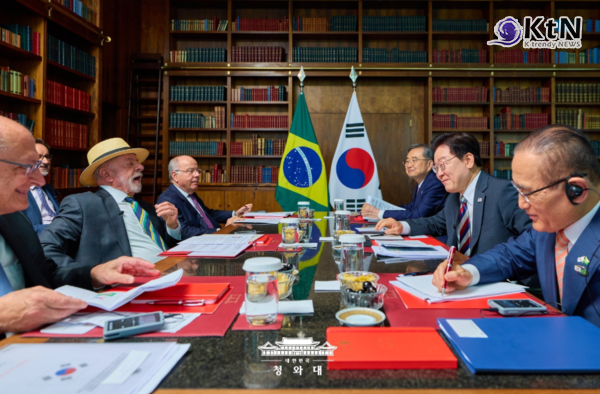 세계 2위 희토류 부국 브라질과 손잡았다!..한·브라질 정상회담 대형 호재!  사진=2026. 07.28  청와대 K trendy NEWS DB ⓒ케이 트렌디뉴스 무단전재 및 수집, 재배포금지