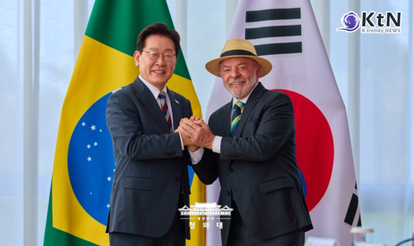 세계 2위 희토류 부국 브라질과 손잡았다!..한·브라질 정상회담 대형 호재!  사진=2026. 07.28  청와대 K trendy NEWS DB ⓒ케이 트렌디뉴스 무단전재 및 수집, 재배포금지