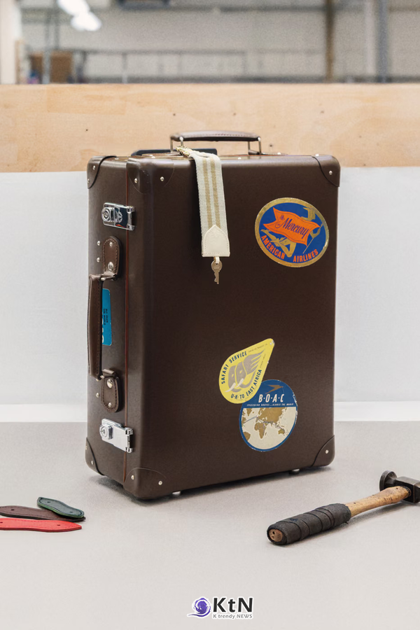 Globe-Trotter’s "Restoration Edit" Gives Vintage Vulcanised Fibreboard Cases a Second Life. 사진=Globe-Trotter, K trendy NEWS DB ⓒ케이 트렌디뉴스 무단전재 및 수집, 재배포금지