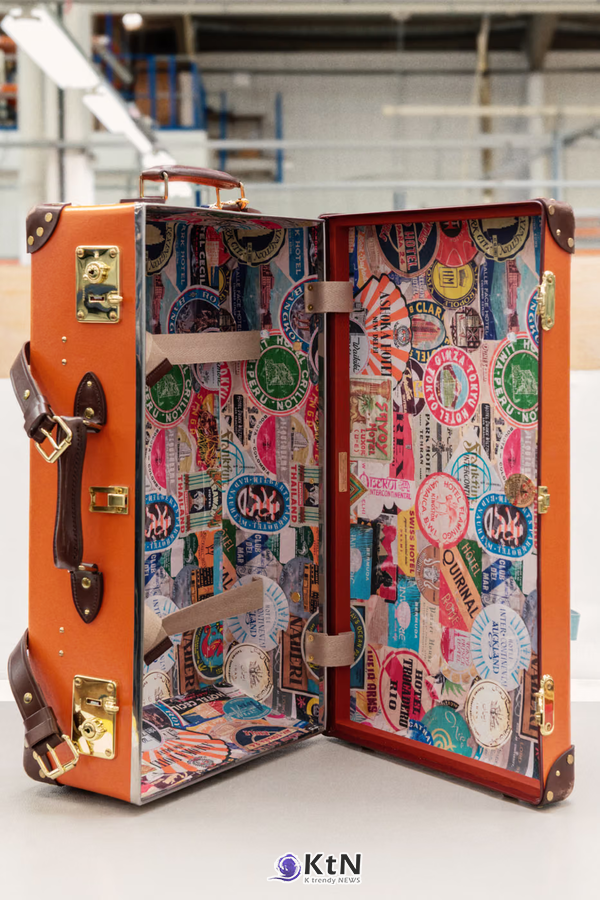 Globe-Trotter’s "Restoration Edit" Gives Vintage Vulcanised Fibreboard Cases a Second Life. 사진=Globe-Trotter, K trendy NEWS DB ⓒ케이 트렌디뉴스 무단전재 및 수집, 재배포금지