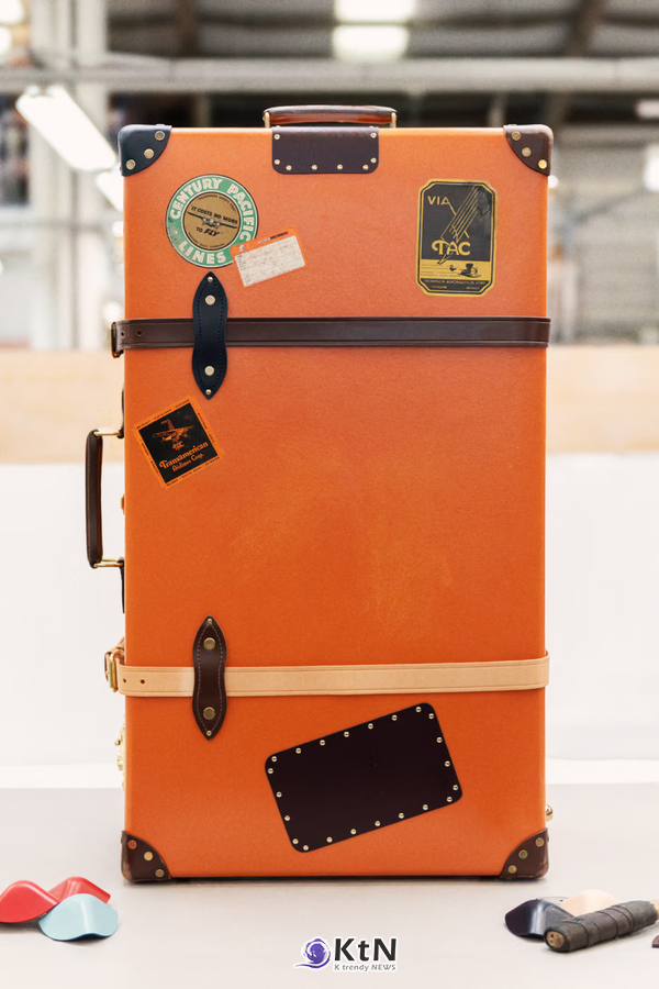 Globe-Trotter’s "Restoration Edit" Gives Vintage Vulcanised Fibreboard Cases a Second Life. 사진=Globe-Trotter, K trendy NEWS DB ⓒ케이 트렌디뉴스 무단전재 및 수집, 재배포금지