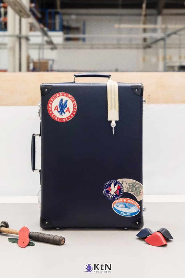 Globe-Trotter’s "Restoration Edit" Gives Vintage Vulcanised Fibreboard Cases a Second Life. 사진=Globe-Trotter, K trendy NEWS DB ⓒ케이 트렌디뉴스 무단전재 및 수집, 재배포금지