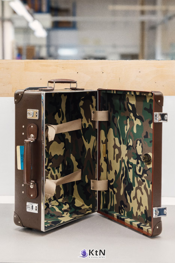 Globe-Trotter’s "Restoration Edit" Gives Vintage Vulcanised Fibreboard Cases a Second Life. 사진=Globe-Trotter, K trendy NEWS DB ⓒ케이 트렌디뉴스 무단전재 및 수집, 재배포금지