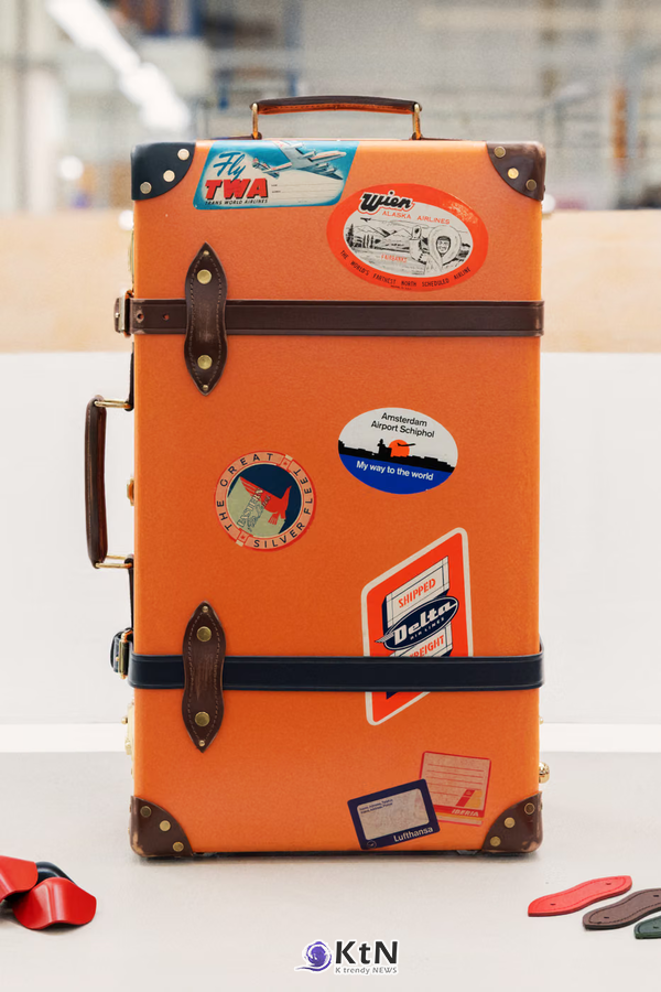 Globe-Trotter’s "Restoration Edit" Gives Vintage Vulcanised Fibreboard Cases a Second Life. 사진=Globe-Trotter, K trendy NEWS DB ⓒ케이 트렌디뉴스 무단전재 및 수집, 재배포금지