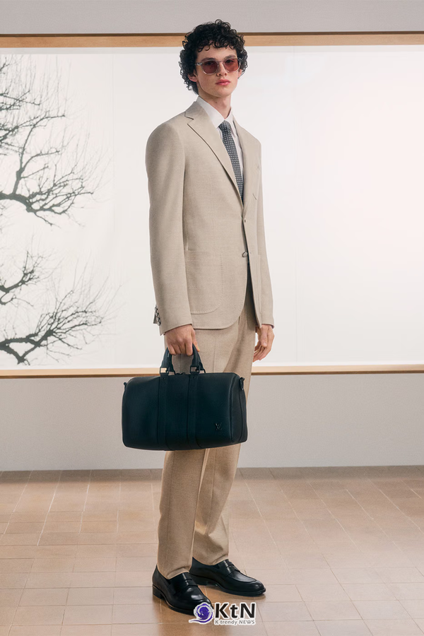 Pharrell Williams Redefines Modern Tailoring for Louis Vuitton SS27 Formal Menswear Collection. 사진=Louis Vuitton, K trendy NEWS DB ⓒ케이 트렌디뉴스 무단전재 및 수집, 재배포금지