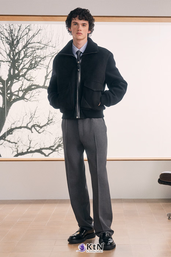 Pharrell Williams Redefines Modern Tailoring for Louis Vuitton SS27 Formal Menswear Collection. 사진=Louis Vuitton, K trendy NEWS DB ⓒ케이 트렌디뉴스 무단전재 및 수집, 재배포금지