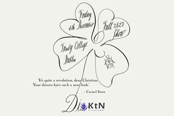 Dior to Stage Pre-Fall 2027 Show at Trinity College Dublin. 사진=Dior, K trendy NEWS DB ⓒ케이 트렌디뉴스 무단전재 및 수집, 재배포금지