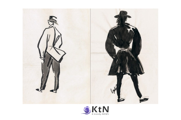 Yohji Yamamoto Opens His Private Sketchbook in a First-Ever Thames & Hudson ‘Drawings’ Book. 사진=Thames & Hudson, K trendy NEWS DB ⓒ케이 트렌디뉴스 무단전재 및 수집, 재배포금지