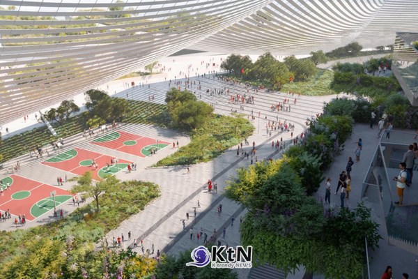 Populous Unveils the World's Largest Football Stadium for the 2030 World Cup. 사진=Populous, K trendy NEWS DB ⓒ케이 트렌디뉴스 무단전재 및 수집, 재배포금지