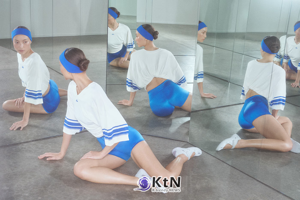 The NikeSKIMS Studio Edit 02 Collection Adds New Sculpting Fabrics, Elevated Layers, and an Exclusive Cobalt Colorway. 사진=NikeSKIMS, K trendy NEWS DB ⓒ케이 트렌디뉴스 무단전재 및 수집, 재배포금지