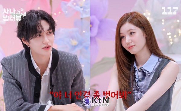 20년 차 뛰어넘은 ‘원빈&원빈’ 감다살 조합…광고계가 두 미남에 응답한 이유  사진=2026. 08.06 원빈 SNS 갈무리  K trendy NEWS DB ⓒ케이 트렌디뉴스 무단전재 및 수집, 재배포금지 (최근 웹 예능 채널 ‘일일칠 - 117’의 ‘사나의 냉터뷰’에 출연한 라이즈 원빈은 고등학교 진학 후 안경을 벗고 찍은 사진)