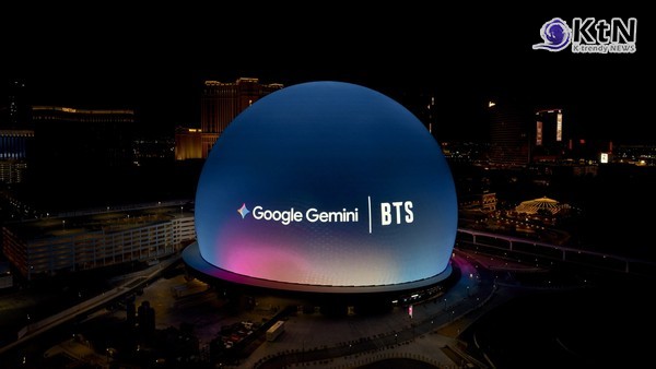 라스베이거스 덮은 ‘BTS·제미나이’…빅테크, AI 주도권 싸움에 K-팝 품는다  사진=2026. 08.07  구글코리아 제공  trendy NEWS DB ⓒ케이 트렌디뉴스 무단전재 및 수집, 재배포금지