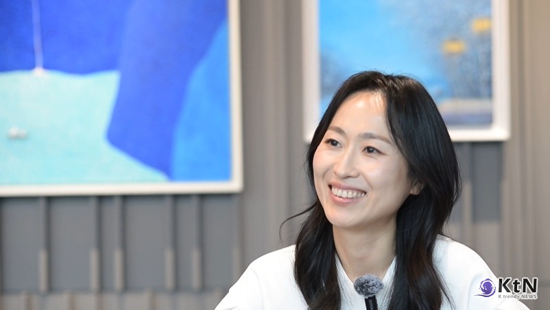 김경형 아뜰리에 아미스 대표는 TUV의 성과를 설명하며 “작가노트나 작품 설명을 AI에 학습시켜 컬렉터나 관람자가 질문했을 때 가지고 있는 정보를 기반으로 설명할 수 있다”고 말했다.  /사진=K trendy NEWS DB ⓒ케이 트렌디뉴스 무단전재 및 수집, 재배포금지