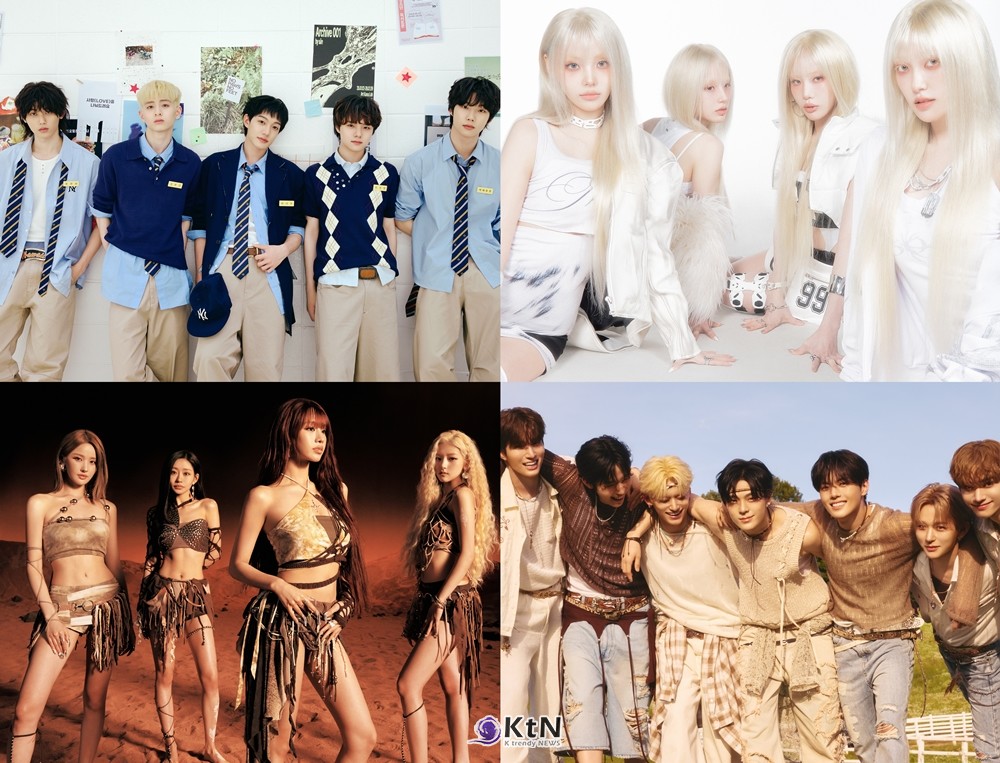 오늘(11일) 방송되는 SBS Life ‘더쇼’에 키스오브라이프, 아르테미스, 더윈드, 휘브 등이 출연해 다채로운 무대를 선보이며 싸이커스 유준이 스페셜 MC로 함께한다. / 사진=싸이커스 유준-KQ엔터테인먼트, 키스오브라이프-S2엔터테인먼트, 아르테미스-모드하우스, 더윈드·휘브-각 소속사. K trendy NEWS DB ⓒ케이 트렌디뉴스 무단전재 및 수집, 재배포금지.