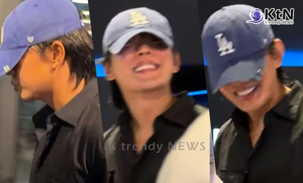 마약류 상습 투약 혐의로 대법원에서 형이 확정된 이후 자숙 중이던 배우 유아인이 영화 시사회 현장에 모습을 드러내며 그 배경과 복귀 여부를 둘러싼 뜨거운 논란이 일고 있다.  사진=2026. 07.14 온라인 영상 갈무리  K trendy NEWS DB ⓒ케이 트렌디뉴스 무단전재 및 수집, 재배포금지