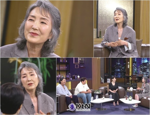 제작진도 몰랐다…이휘향, 백발 변신 이어 기저귀 차고 촬영한 사연  사진=2026. 08.20. MBN ‘김주하의 데이앤나잇’  배우 이휘향이 백발의 모습으로 방송에 출연해 신작 영화 촬영 과정과 은퇴를 고민했던 속내를 털어놓았다. K trendy NEWS DB ⓒ케이 트렌디뉴스 무단전재 및 수집, 재배포금지