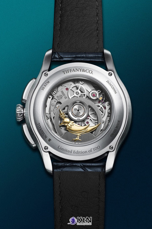 Tiffany & Co. Reimagines Its Heritage With a Modern Titanium Timer Chronograph. 사진=Tiffany & Co, K trendy NEWS DB ⓒ케이 트렌디뉴스 무단전재 및 수집, 재배포금지