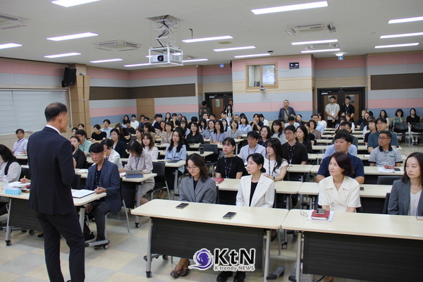 제29대 류귀열 포천교육지원청 교육장이 1일 취임했다. (사진=조영식 기자)