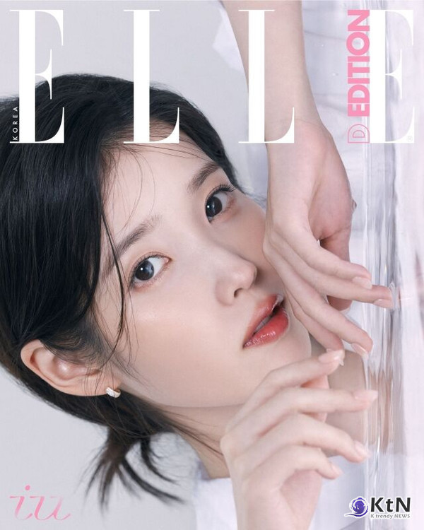 "모공 하나 없는 백옥 피부"… 화려함 덜어낸 아이유의 가장 편안한 밤  사진=2026. 09.04 .엘르 (가수 겸 배우 아이유가 패션 매거진 ‘엘르’의 스페셜 프로젝트 ‘디 에디션(D Edition)’ 디지털 커버를 장식하며 독보적인 분위기를 드러냈다.) K trendy NEWS DB ⓒ케이 트렌디뉴스 무단전재 및 수집, 재배포금지