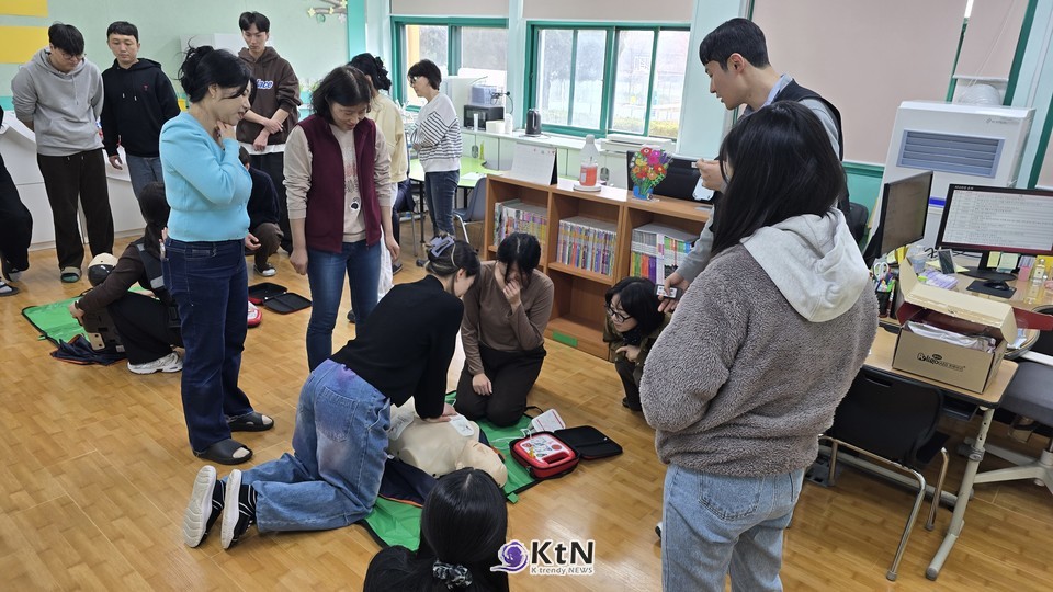군사분계선 400m 앞 교실, 응급 골든타임은 누가 지키나…파주 DMZ 학교 응급처치 교육​​​​​​​ /사진= 파주도시공사, K trendy NEWS DB ⓒ케이 트렌디뉴스 무단전재 및 수집, 재배포금지
