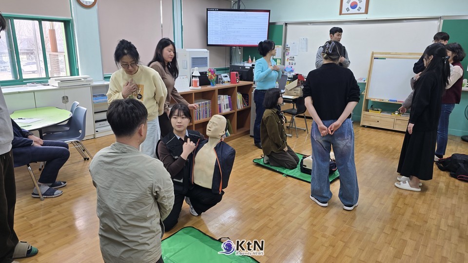 구급차 7분 내 도착률 54%…DMZ 학교 교직원이 심폐소생술 배우는 이유​​​​​​​ /사진= 파주도시공사, K trendy NEWS DB ⓒ케이 트렌디뉴스 무단전재 및 수집, 재배포금지