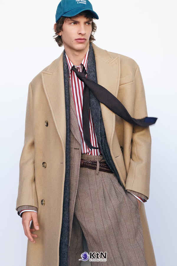 [AMI Paris FW26①] 오버사이즈 수트와 롱 코트, 느슨해진 파리지앵 테일러링. 사진=Karim Sadli/Victor Brun, K trendy NEWS DB ⓒ케이 트렌디뉴스 무단전재 및 수집, 재배포금지