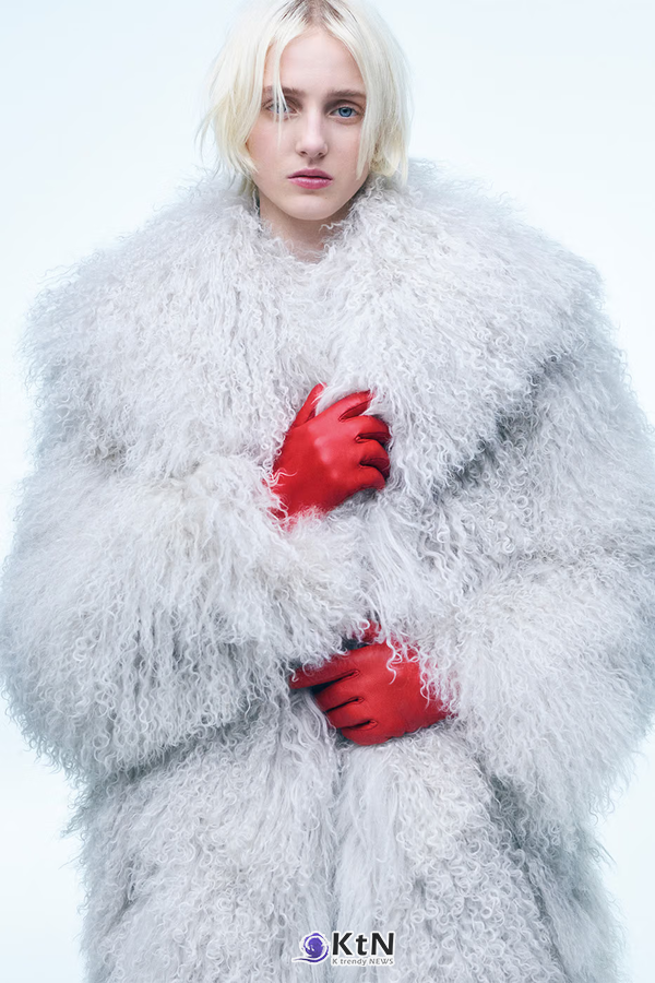 [AMI Paris FW26 이미지컨설팅②] 레드·버건디·레오퍼드, 피부톤 따라 달라지는 겨울의 색. 사진=Karim Sadli/Victor Brun, K trendy NEWS DB ⓒ케이 트렌디뉴스 무단전재 및 수집, 재배포금지