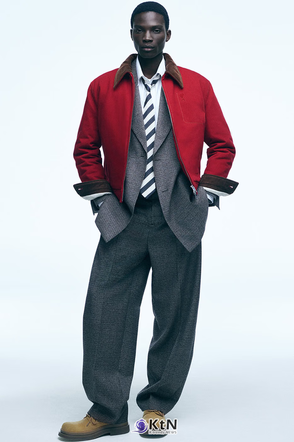 [AMI Paris FW26 이미지컨설팅③] 오버사이즈의 균형, 골격과 비율에서 갈리는 착장. 사진=Karim Sadli/Victor Brun, K trendy NEWS DB ⓒ케이 트렌디뉴스 무단전재 및 수집, 재배포금지