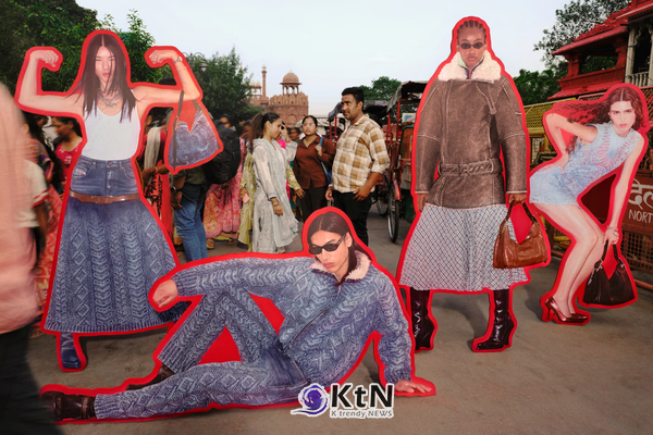 Diesel Ships Life-Sized Cardboard Cutouts Worldwide for FW26 “Multiplicities” Campaign. 사진=Diesel, K trendy NEWS DB ⓒ케이 트렌디뉴스 무단전재 및 수집, 재배포금지