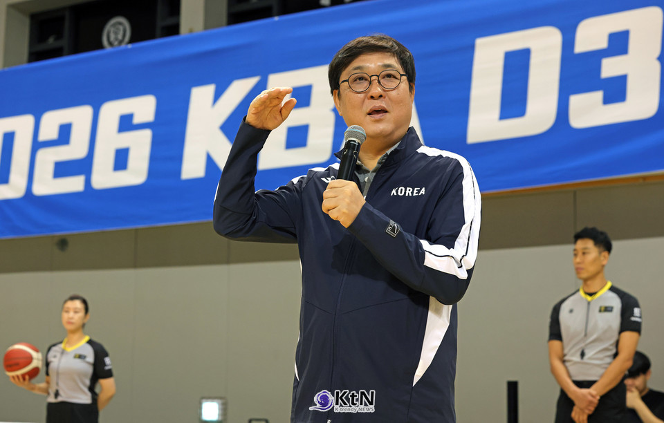 최휘영 장관 스포츠클럽 디비전(농구) 현장방문 /사진=2026.09.05. 문화체육관광부, K trendy NEWS DB ⓒ케이 트렌디뉴스 무단전재 및 수집, 재배포금지