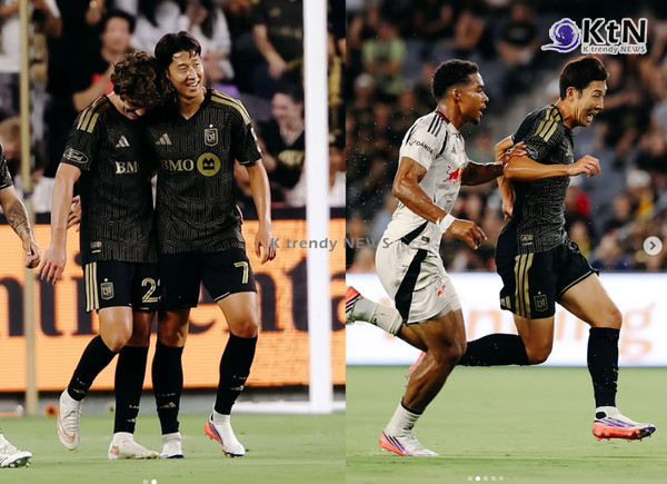 박스 안 종횡무진 손흥민, 뉴욕 레드불스 격파 선봉…LAFC 가뭄 끝 단비 승리  사진=2026. 09.10. LAFC SNS  갈무리 미국 메이저리그사커(MLS) LAFC 소속 손흥민이 활발한 전방 공격을 펼치며 팀의 무승 사슬을 끊는 데 힘을 보탰다. K trendy NEWS DB ⓒ케이 트렌디뉴스 무단전재 및 수집, 재배포금지
