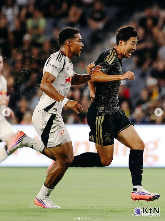 박스 안 종횡무진 손흥민, 뉴욕 레드불스 격파 선봉…LAFC 가뭄 끝 단비 승리  사진=2026. 09.10. LAFC SNS  갈무리 미국 메이저리그사커(MLS) LAFC 소속 손흥민이 활발한 전방 공격을 펼치며 팀의 무승 사슬을 끊는 데 힘을 보탰다. K trendy NEWS DB ⓒ케이 트렌디뉴스 무단전재 및 수집, 재배포금지