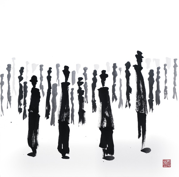 전경환, Among Us, 70 x 70 cm, 2026