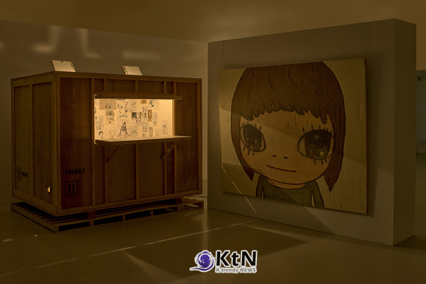 [전시트렌드①] 소더비, 경매 전에 ‘기획전’을 세웠다…미술시장의 달라진 전시법.  사진=Yoshitomo Nara and Mark Rothko / Sotheby’s Hong Kong, K trendy NEWS DB ⓒ케이 트렌디뉴스 무단전재 및 수집, 재배포금지