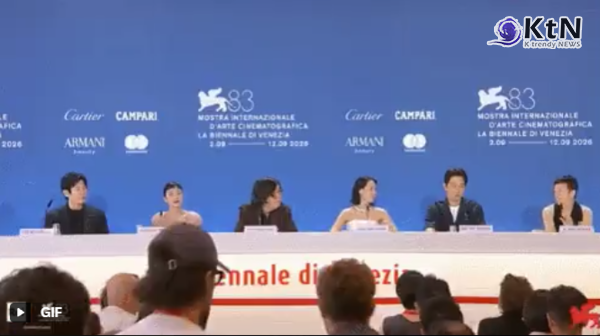 설경구·전도연·조여정·조인성 뭉쳤다…이창동 '가능한 사랑', 베니스 홀렸다  사진=2026. 09.06. 제83회 베니스영화제 공식 유튜브 채널 갈무리 (이창동 감독이 '버닝'(2018) 이후 8년 만에 내놓은 신작 '가능한 사랑'이 제83회 베니스국제영화제 공식 상영을 시작으로 글로벌 영화계의 이목을 집중시키고 있다.) K trendy NEWS DB ⓒ케이 트렌디뉴스 무단전재 및 수집, 재배포금지