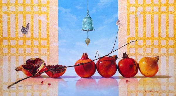 국홍주-석류 이야기72.7 x 40.0cm