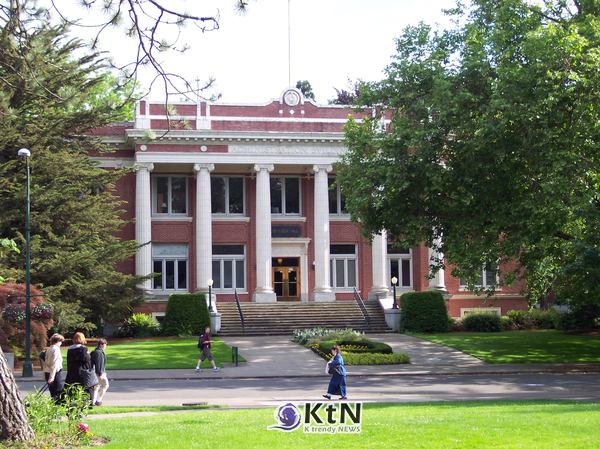 오리건대학교(University of Oregon) 사진=JohnsonHallUO