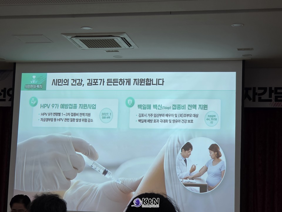 이기형 김포시장은 민선 9기 출범 100일 기자간담회에서 대학병원과 소아진료, 예방접종, 노인·출산·돌봄 정책을 주요 의료·복지 분야로 제시했다.   /사진=K trendy NEWS DB ⓒ케이 트렌디뉴스 무단전재 및 수집, 재배포금지